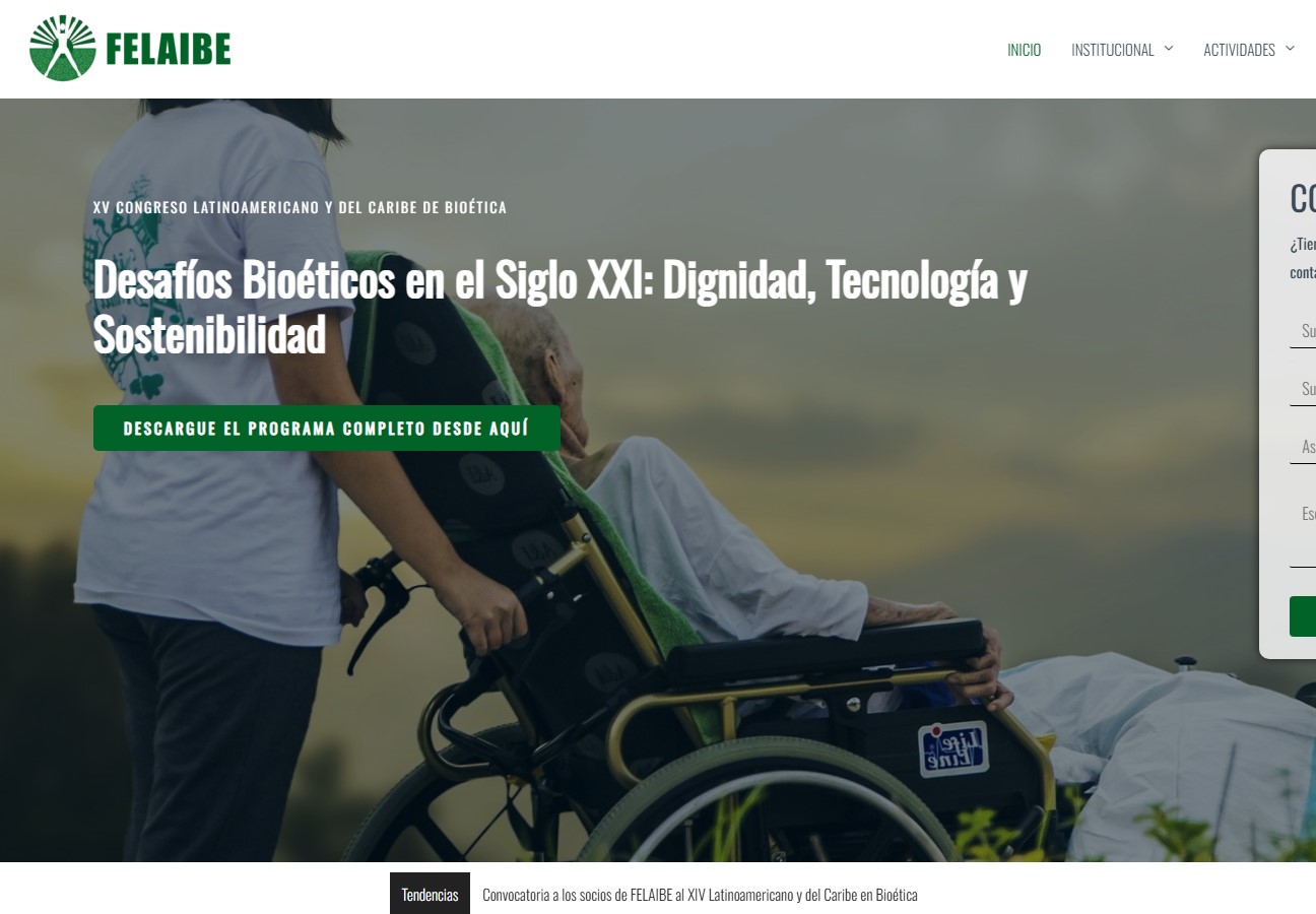 FEDERACIÓN LATINOAMÉRICANA DE INSTITUCIONES DE BIOÉTICA